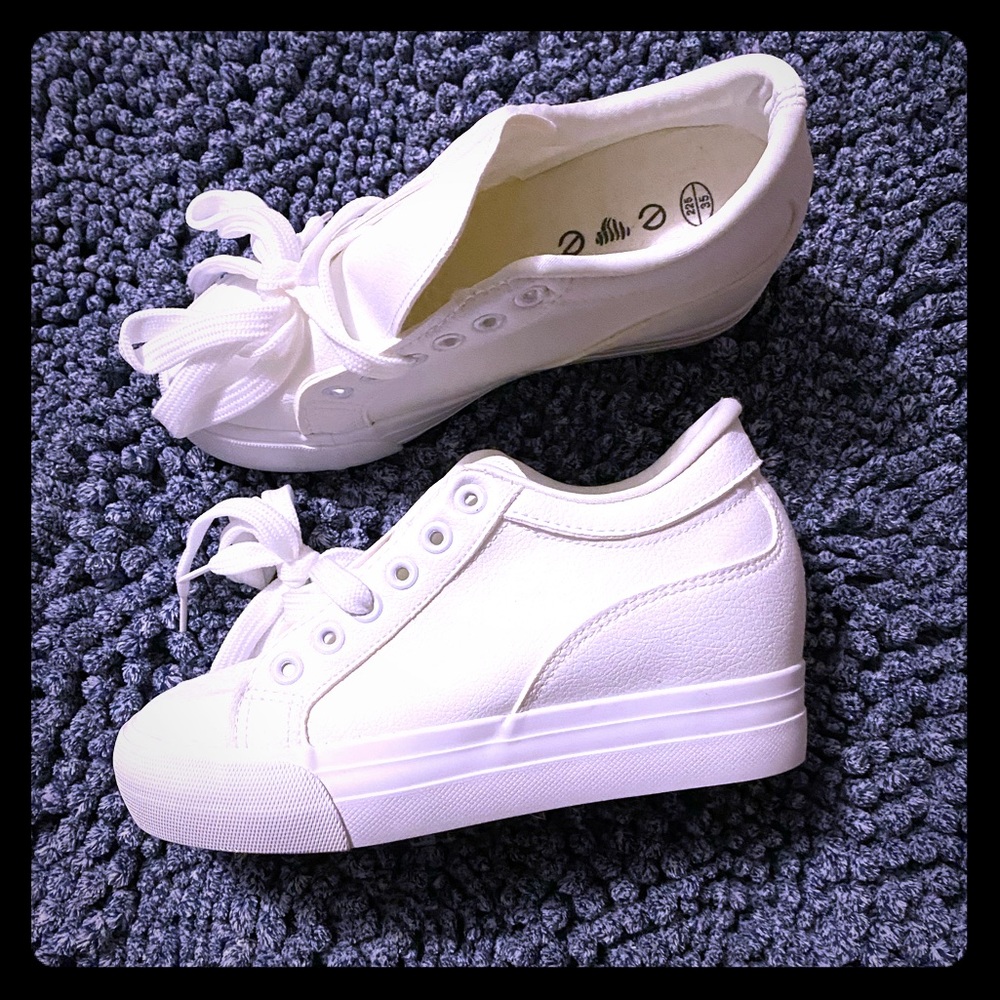 Size 5 Wedge Sneakers